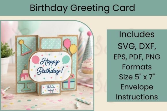 3D Birthday Card SVG: A Crafter's Review