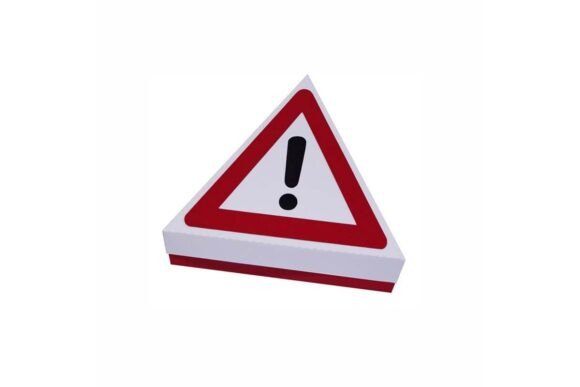 3D Triangle Warning Sign Box: A 3D SVG Review for Birthdays