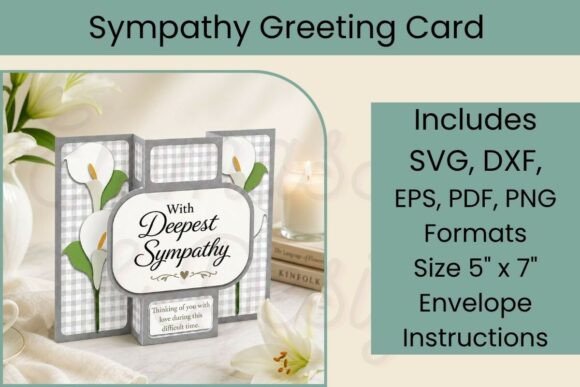 Reviewing 3D Sympathy Card SVG for Client Projects